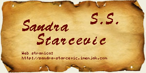 Sandra Starčević vizit kartica